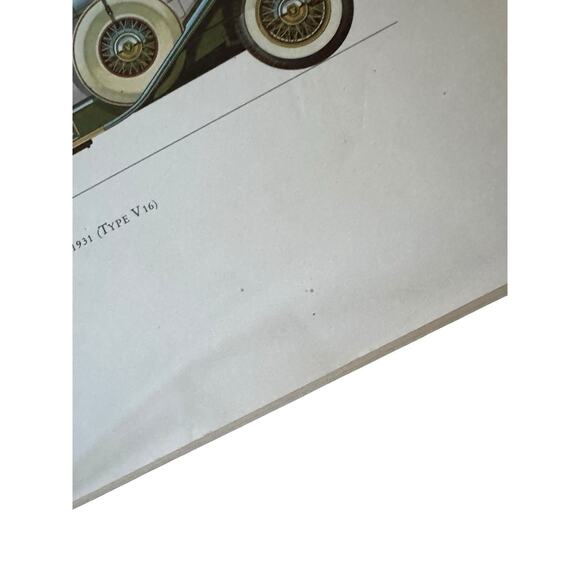 Old Cars Prints (16) Ariel Press Philip L. Sumner Portfolio Cadillac READ NOTE - Picture 6 of 9